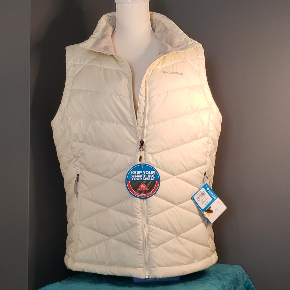 Columbia OmniHeat ladies vest XL Cream